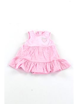 Vestito Guess S6GG08 K6YW0 da neonata rosa.
