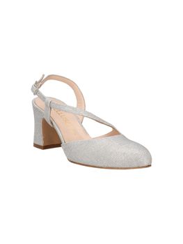 Scarpa con tacco Melluso X517Z GALASSIA da donna argento.