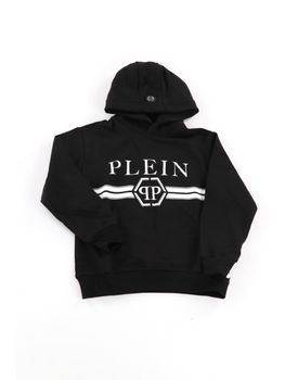 Felpa Philipp Plein F6PHJBHS092 da ragazzo nera.