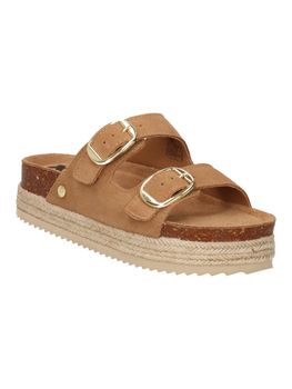 Ciabatta Xti 143635 da donna camel.