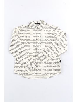 Camicia Daniele Alessandrini 1235C00553 da bambino bianca.