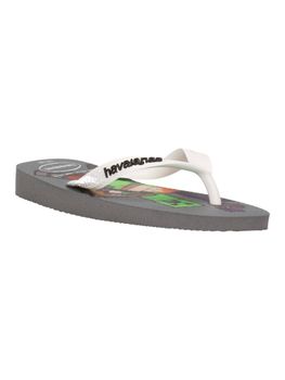 Infradito Havaianas 4142125 da bambino grigia e bianca.