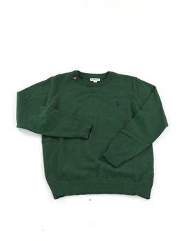 Maglia U.S Polo 44573 0002186 da bambino verde.