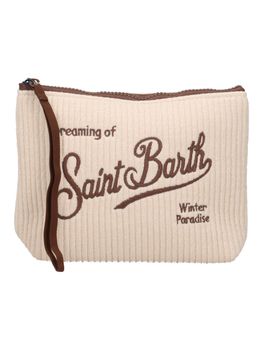Pochette Mc2 Saint Barth ALI0057 03104 da donna beige.