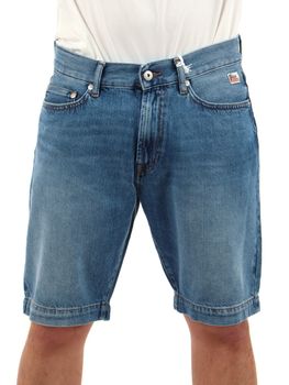Bermuda Roy Roger's RRU90025D6061332 da uomo denim.
