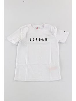 T-shirt Jordan 95D634 da bambino bianca.