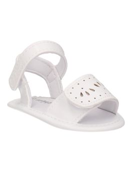Sandalo Chicco 122067 da neonata bianco.
