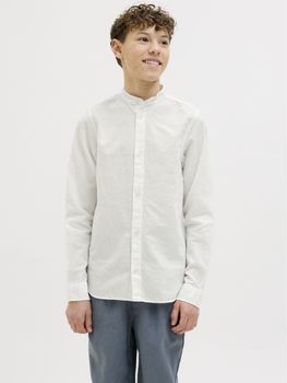Camicia Jack&Jones 12268985 da bambino bianca