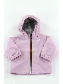 Giubbino K-Way K4136IW da bambina lilla.