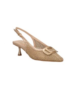 Scarpa con tacco Ferre F-975 da donna gold.