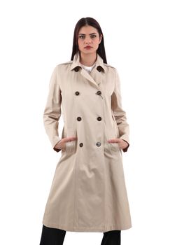 Trench Emme Marella MONTMART 007 da donna ecrù.