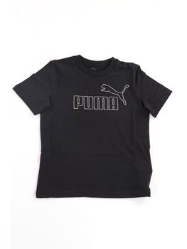 T-shirt Puma 693852 da bambina nera.