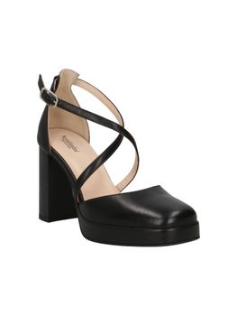 Scarpa con tacco Nero Giardini E512300D NAPPA da donna nera.