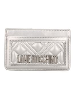 Portacarte Love Moschino JC5659PP1MLA1 da donna silver.