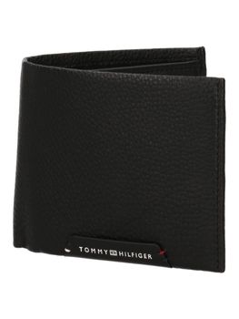 Portafoglio Tommy Hilfiger AM0AM14779 da uomo nero.