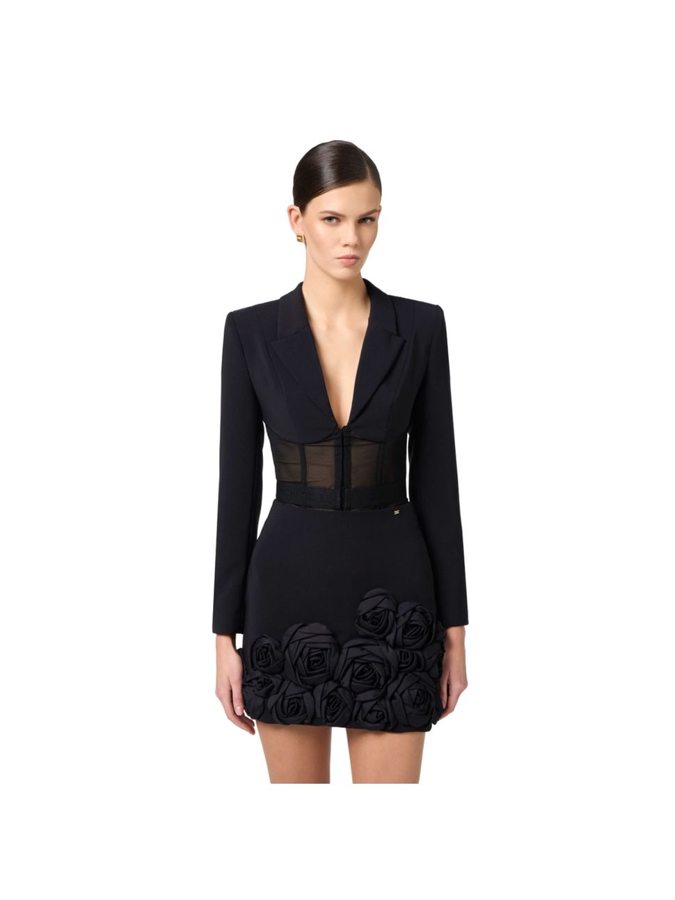 giacca-elisabetta-franchi-gi13151e2-110-da-donna-nera