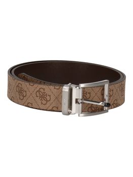 Cintura Guess BMBCLO P5135 da uomo beige+brown.