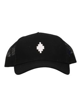Cappello County Of Milan 260484BLACK WHITE unisex adulti nero+bianco.