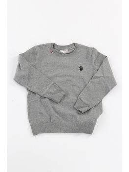 Maglia U.S Polo 44573 0002186 da bambino grigia.