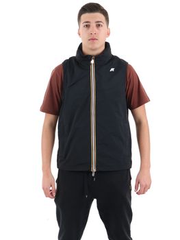 Gilet K-Way K3123TW USY VALEN da uomo nero.