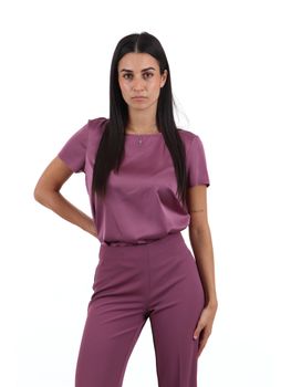 Blusa Rinascimento CFC0130216003 da donna rosa antico.