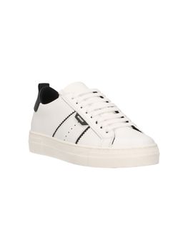 Sneaker Antony Morato MKFW00167 00001 da bambino bianca e nera.