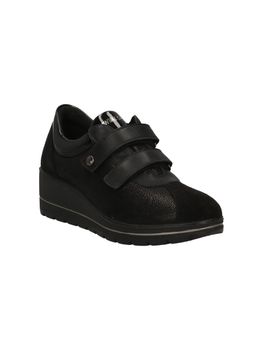 Sneaker Enval 77595 da donna nera.