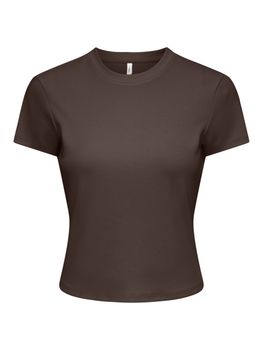 T-shirt Only SUNNY O-NECK 15383627 da donna marrone.