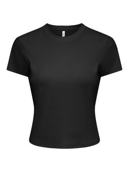 T-shirt Only SUNNY O-NECK 15383627 da donna nera.
