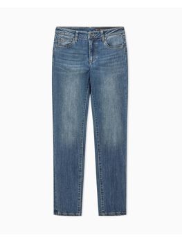 Jeans Armani Exchange XW000129 AF10863 da donna blue denim.