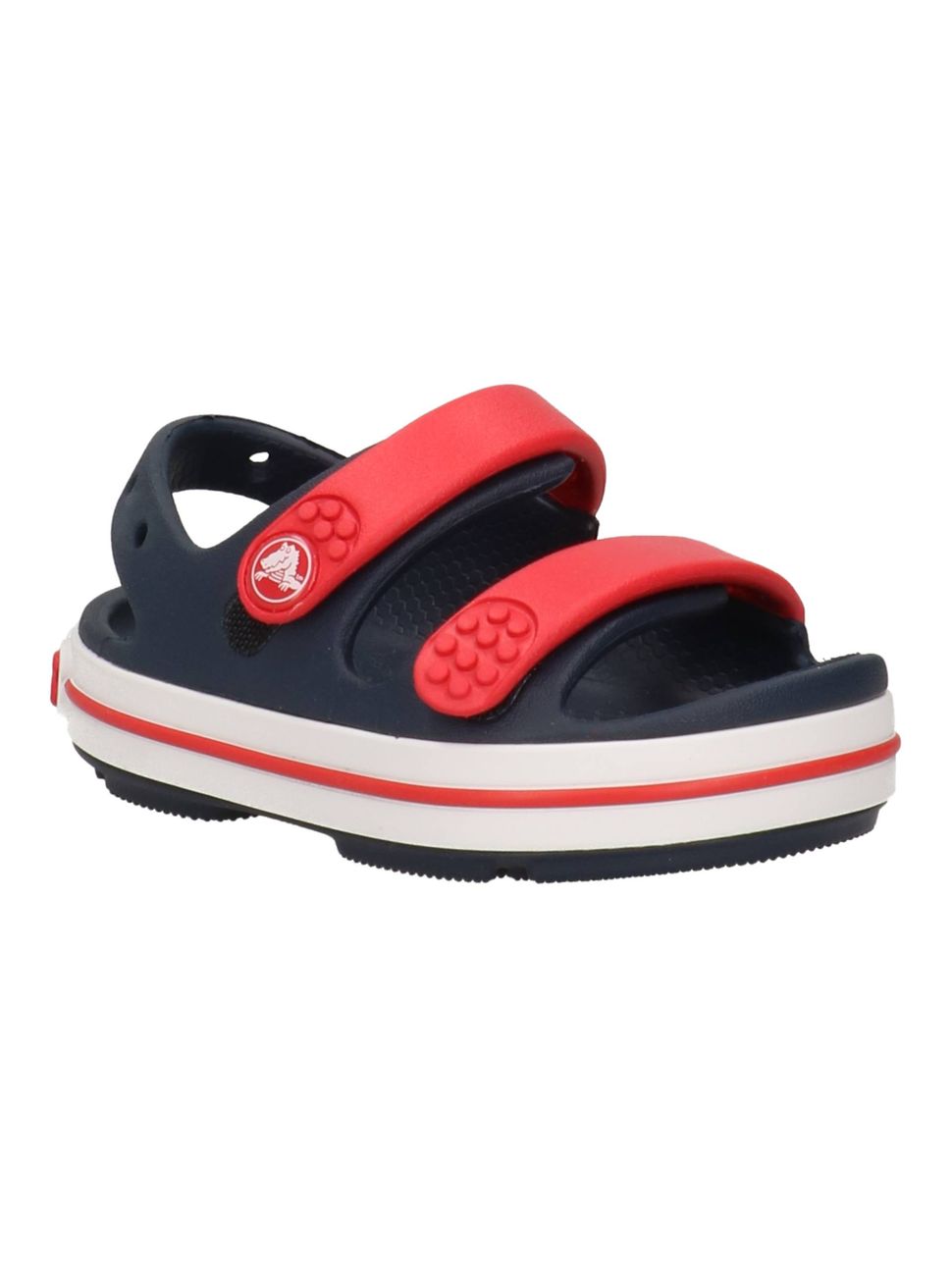 sandalo-crocs-209424-da-bambino-navy-e-rossa
