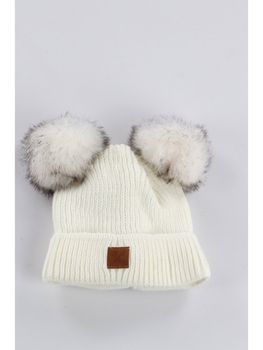 Cappello Elk P7223 da bambina bianco.
