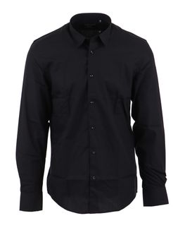 Camicia Antony Morato MMSL00628 00078 da uomo nera.