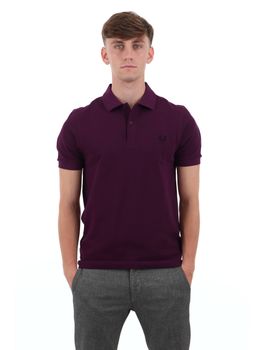 Polo Fred Perry M6000 da uomo plum.