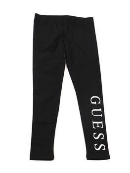 Leggins Guess J93B11 J1314 da bambina jet black.
