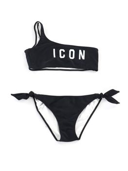 Bikini Icon IGCS001264 da bambina nero.