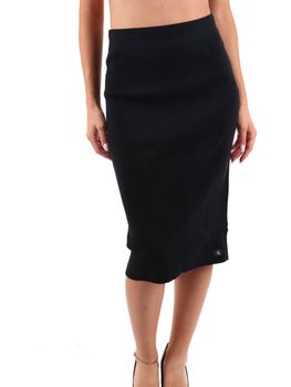 Gonna Calvin Klein Jeans J20J224258 da donna nera.