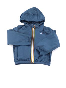 Giubbino K-Way K61336W da bambino blu.