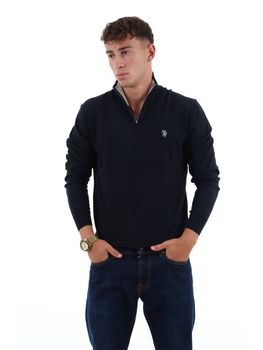 Cardigan U.S Polo ASSN 175002 0000062 da uomo nero.