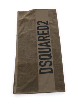 Telo da mare Dsquared2 D7P005980 unisex militare+nero.