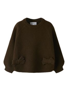 Maglione Name.it 13259431 da bambina chocolate.