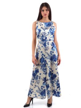 Vestito Emme Marella ISTRICE 009 da donna panna e blu