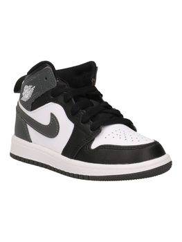 Sneakers Jordan jordan 1 mid ps DQ8424 da bambino black+grey+white.