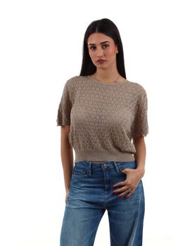Maglia Yes Zee M228 IV00 da donna tortora.