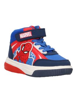 Sneakers Fumetto spiderman R1310707S da bambino blu+rosso.
