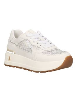 Sneakers Patrizia Pepe PPJ368 da bambina bianca.