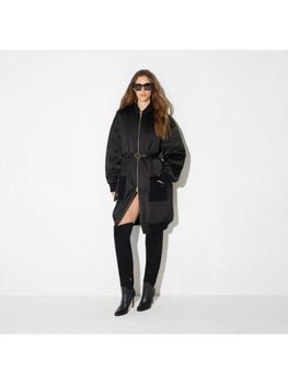 Piumino Elisabetta Franchi PK01D66E2 da donna nero.