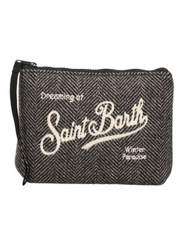 Pochette Mc2 Saint Barth ALI0022 da donna bianca+nera.