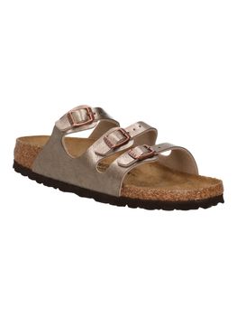Ciabatta Birkenstock 1030352 Florida BS da donna taupe.