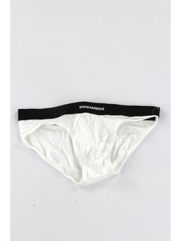Slip Dsquared2 DCX200070 da uomo bianco.